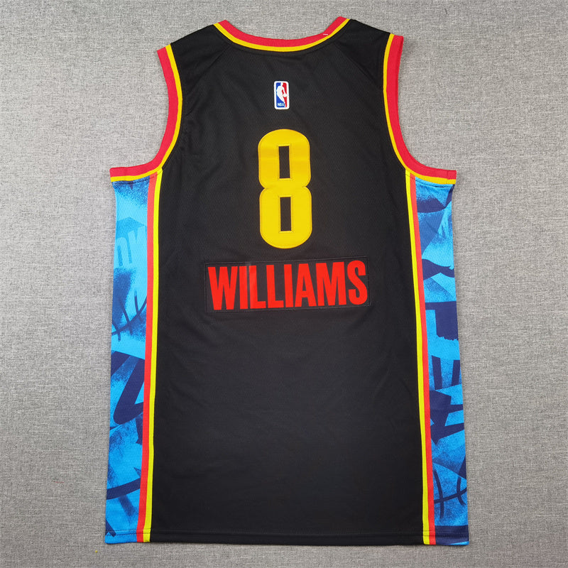 Jalen Williams Oklahoma City Thunder. City Edition 2024-25