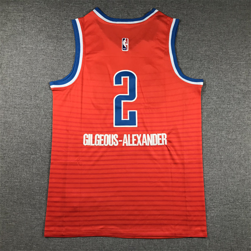 Shai Gilgeous-Alexander Oklahoma City Thunder Statement Edition 2024-25