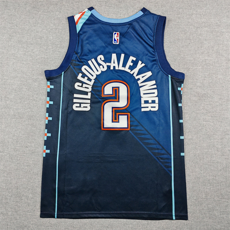 Shai Gilgeous-Alexander Oklahoma City Thunder. City Edition 2025-26