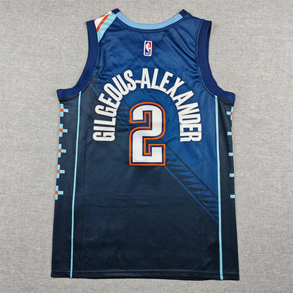 Shai Gilgeous-Alexander Oklahoma City Thunder. City Edition 2025-26