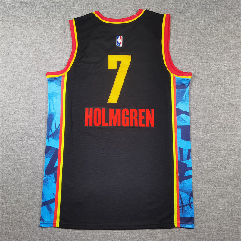 Chet Holmgren Oklahoma City Thunder. City Edition 2024-25