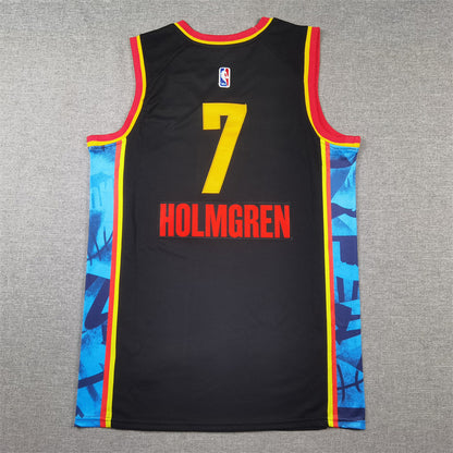 Chet Holmgren Oklahoma City Thunder. City Edition 2024-25