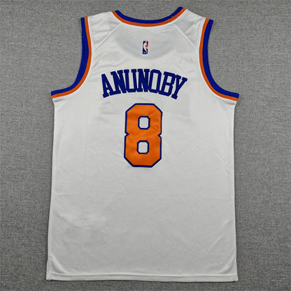 OG Anunoby New York Knicks. Association Edition 2025-26