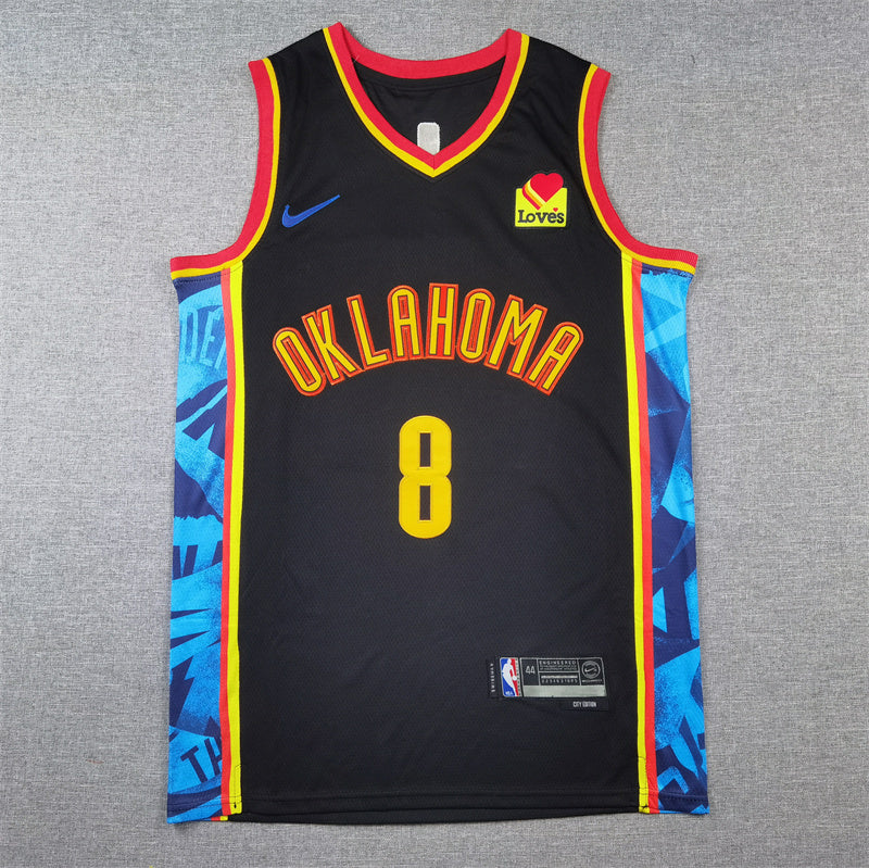 Jalen Williams Oklahoma City Thunder. City Edition 2024-25