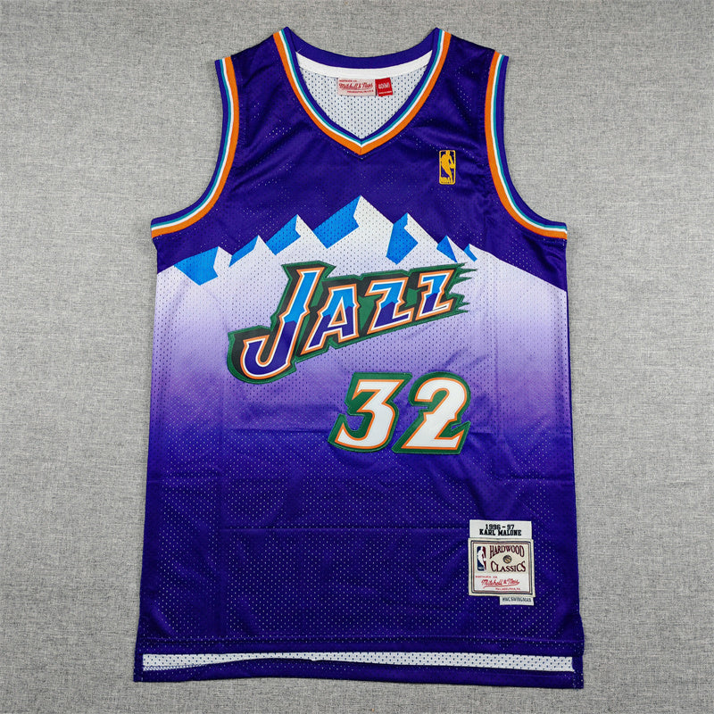 Karl Malone Utah Jazz. Hardwood Classics 1996-97