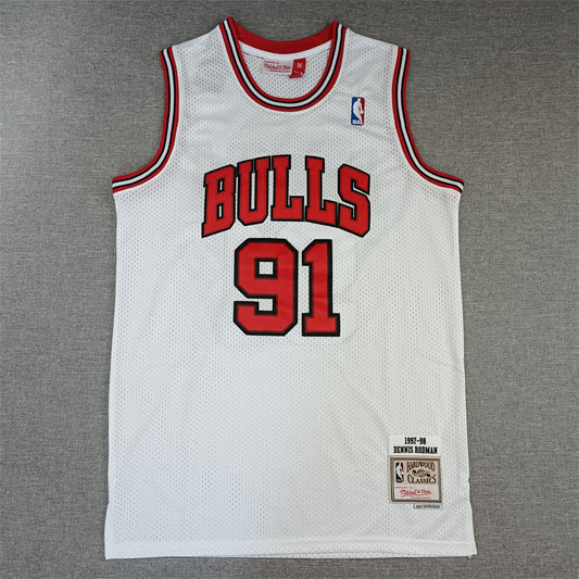 Dennis Rodman Chicago Bulls. Retro Edition 1997-98
