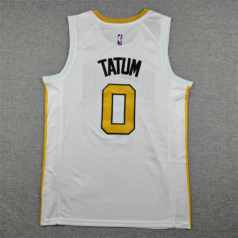 Jayson Tatum Boston Celtics. City Edition Gold 2025-26