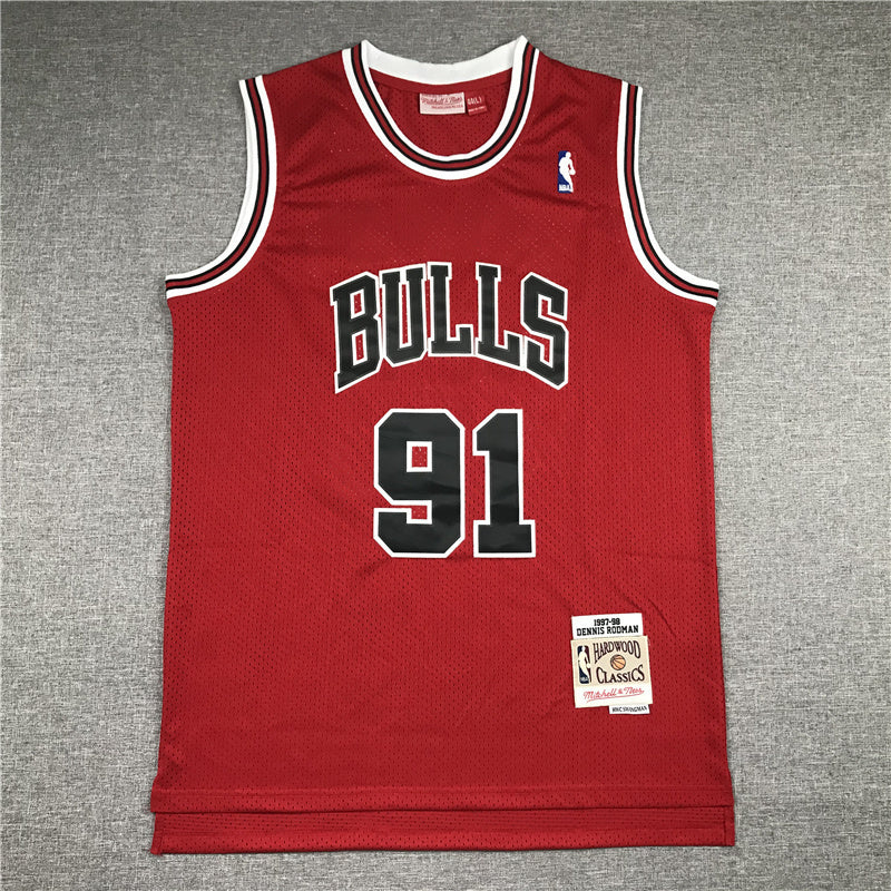 Dennis Rodman Chicago Bulls. Retro Edition 1997-98
