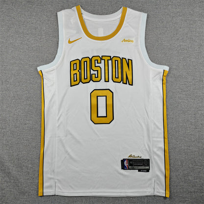 Jayson Tatum Boston Celtics. City Edition Gold 2025-26