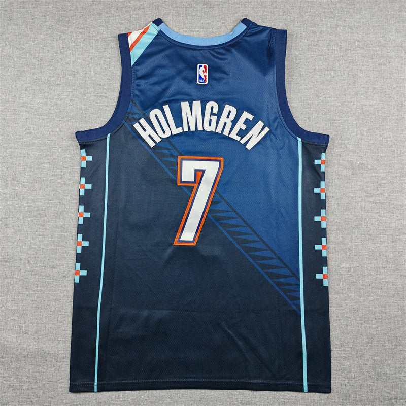 Chet Holmgren Oklahoma City Thunder. City Edition 2025-26