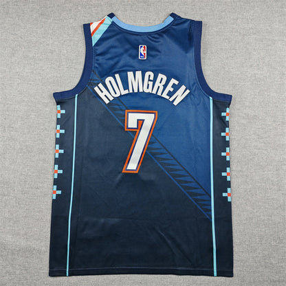 Chet Holmgren Oklahoma City Thunder. City Edition 2025-26