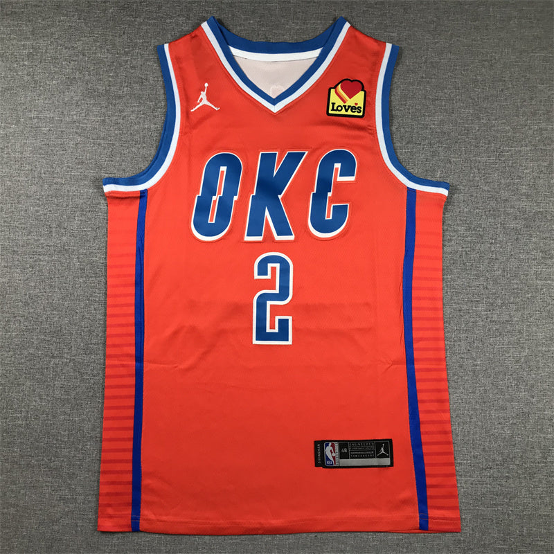 Shai Gilgeous-Alexander Oklahoma City Thunder Statement Edition 2024-25