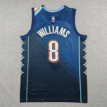 Jalen Williams Oklahoma City Thunder. City Edition 2025-26
