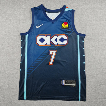 Chet Holmgren Oklahoma City Thunder. City Edition 2025-26