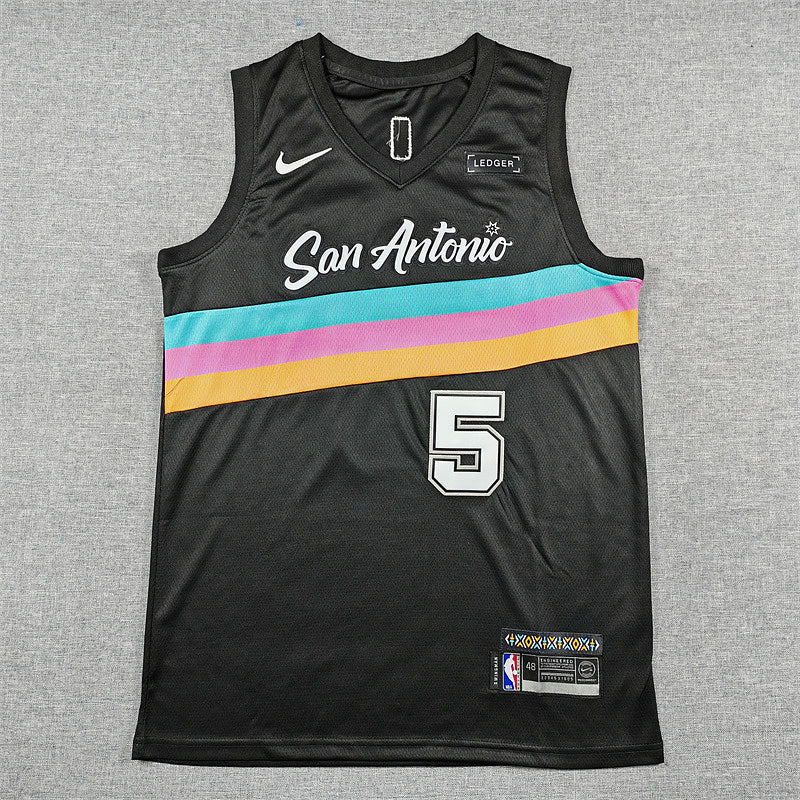 Stephon Castle San Antonio Spurs. City Edition 2025-26